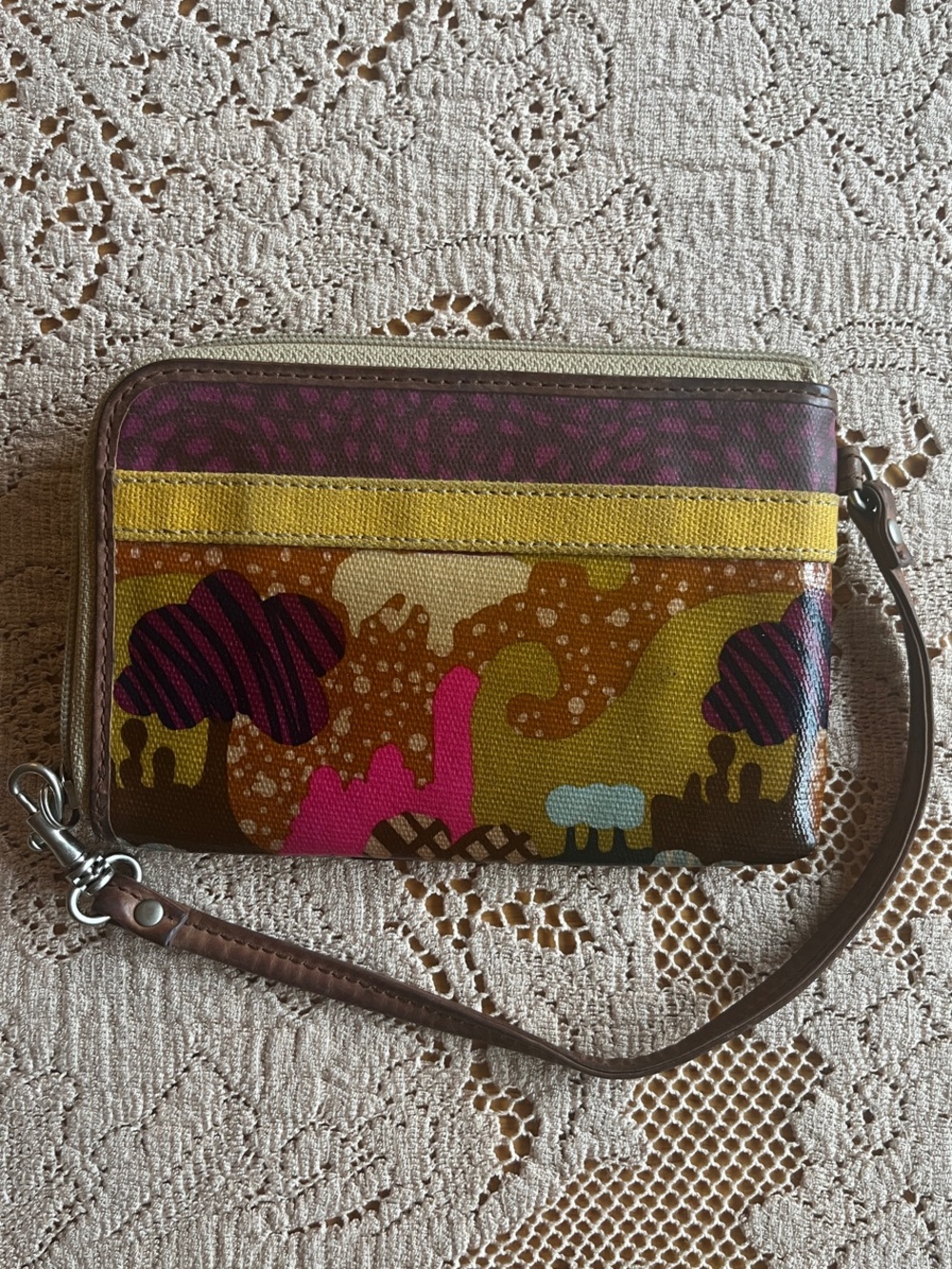 Fossil Multicolor ‘Key-Per’ Wristlet - Picture 2 of 3
